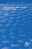 Dictionary of the Jatki or Western Panjábi Language (eBook, ePUB)