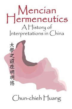 Mencian Hermeneutics (eBook, ePUB) - Huang, Chun-Chieh
