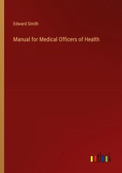 Manual for Medical Officers of Health