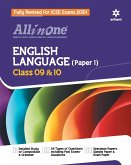 All In One Class 9th and 10th English Language(Paper 1) for ICSE Exam 2024