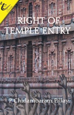 Right of Temple Entry - Pillay, P. Chidambaram