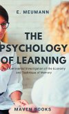 The Psychology of Learning