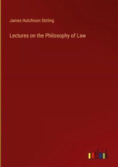 Lectures on the Philosophy of Law