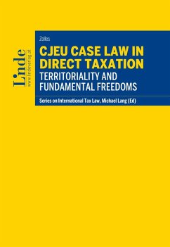 Cover CJEU Case Law in Direct Taxation: Territoriality and Fundamental Freedoms (eBook, ePUB)
