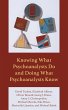 Knowing What Psychoanalysts Do and... - Bild 1