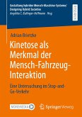 Kinetose als Merkmal der Mensch-Fahrzeug-Interaktion (eBook, PDF)