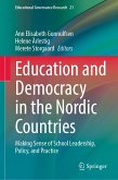 Education and Democracy in the Nordic Countries (eBook, PDF)