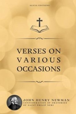 Verses on Various Occasions (eBook, ePUB) - Newman, John Henry
