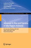 Advances in Bias and Fairness in Information Retrieval (eBook, PDF)