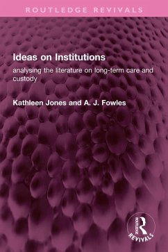 Cover Ideas on Institutions (eBook, PDF)