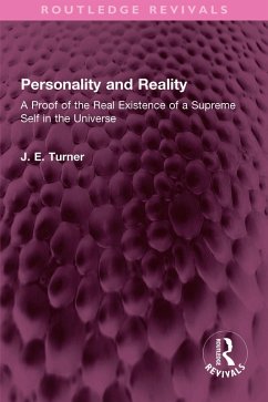 Cover Personality and Reality (eBook, ePUB)