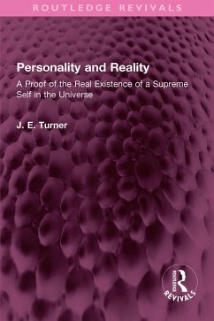 Personality and Reality (eBook, PDF) - Turner, J. E.