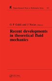 Recent Developments in Theoretical Fluid Mechanics (eBook, ePUB)