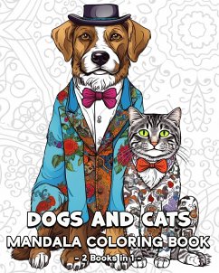 Dogs and Cats Mandala Coloring Book - Bb, Lea Schöning