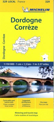 Michelin Correze / Dordogne (Perigord) Local 329