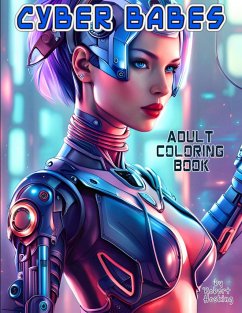 Cyber Babes Coloring Book - Hosking, Robert Thomas