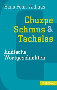 Chuzpe, Schmus & Tacheles (eBook, PDF) - Althaus, Hans Peter