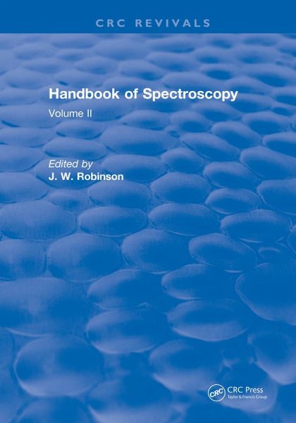 Handbook of Spectroscopy (eBook, ePUB) Handbook of Spectroscopy (eBook, ePUB)