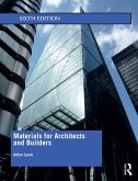 Materials for Architects and Builders (eBook, ePUB)