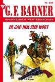 Er gab ihm sein Wort (eBook, ePUB)