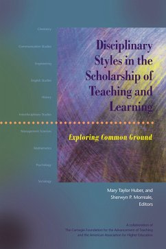 Disciplinary Styles in the Scholarship of Teaching and Learning (eBook, PDF)