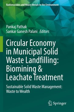 Circular Economy in Municipal Solid Waste Landfilling: Biomining & Leachate Treatment