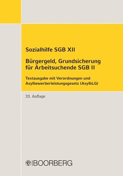 Sozialhilfe SGB XII - Bürgergeld, Grundsicherung für Arbeitsuchende SGB II