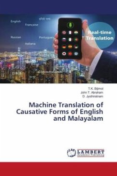 Machine Translation of Causative Forms of English and Malayalam
