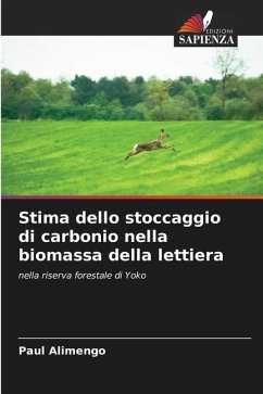 Stima dello stoccaggio di carbonio nella biomassa della lettiera - Alimengo, Paul