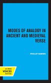 Modes of Analogy in Ancient and Medieval Verse (eBook, ePUB)