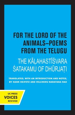 Cover For the Lord of the Animals-Poems from The Telugu (eBook, ePUB)