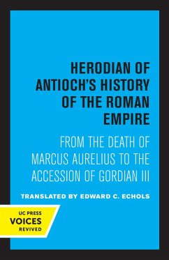 Cover Herodian of Antioch's History of the Roman Empire (eBook, ePUB)