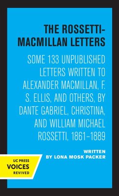 The Rossetti-Macmillan Letters (eBook, ePUB)