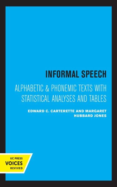 Informal Speech (eBook, ePUB)