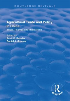 Agricultural Trade and Policy in China (eBook, ePUB) - Rozelle, Scott D.
