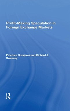 Cover Profitmaking Speculation In Foreign Exchange Markets (eBook, ePUB)