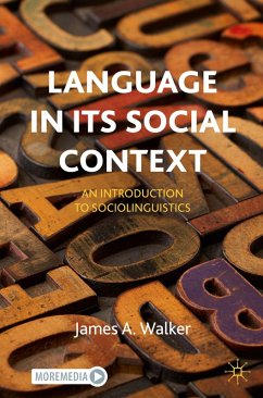 Language in its Social Context - Walker, James A.
