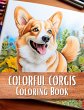 Colorful Corgis Coloring Book - Bild 1