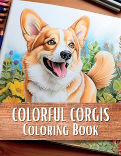 Colorful Corgis Coloring Book - Books, Upgraded