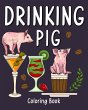 Drinking Pig Coloring Book - Bild 1