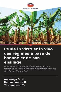 Etude in vitro et in vivo des régimes à base de banane et de son ensilage - N., Anjaneya S.;B., Ramachandra;T., Thirumalesh