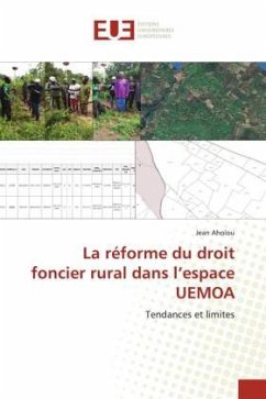 Cover La réforme du droit foncier rural dans l'espace UEMOA
