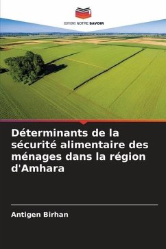 Déterminants de la sécurité alimentaire des ménages dans la région d'Amhara - Birhan, Antigen