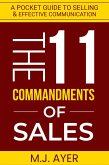 11 Commandments of Sales - A Pocket Guide to Selling & Effective Communication (eBook, ePUB)