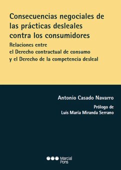 Cover Consecuencias negociales de las prácticas desleales contra los consumidores (eBook, PDF)