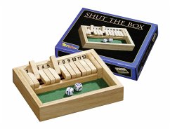 Philos 3184 - Shut The Box, 12er, klein, Holz, Reisespiel, Würfelspiel