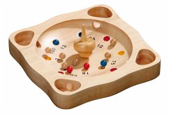 Philos 3185 - Tiroler Roulette, klein, Holz, Reisespiel, Geschicklichkeitsspiel