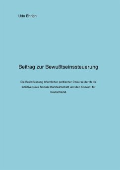 Beitrag zur Bewußtseinssteuerung (eBook, ePUB) - Ehrich, Udo
