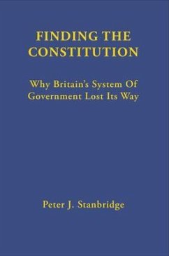 Finding the Constitution (eBook, ePUB) - Stanbridge, Peter