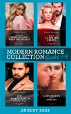 Modern Romance August 2023 Books 1-4: Innocent's Wedding Day with the Italian / Back to Claim His Crown / The Desert King's Kidnapped Virgin / A Son Hidden from the Sicilian (eBook, ePUB)